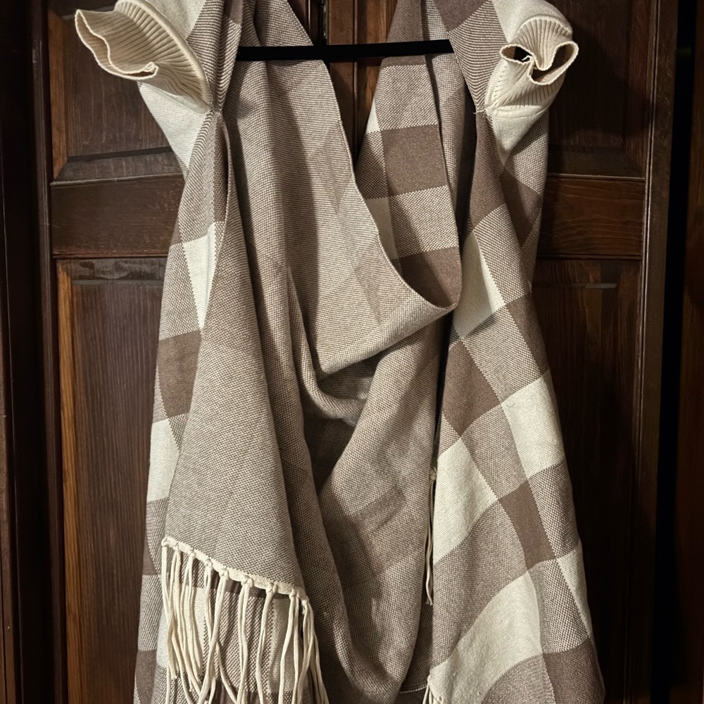 Sweater Shawl Scarf
